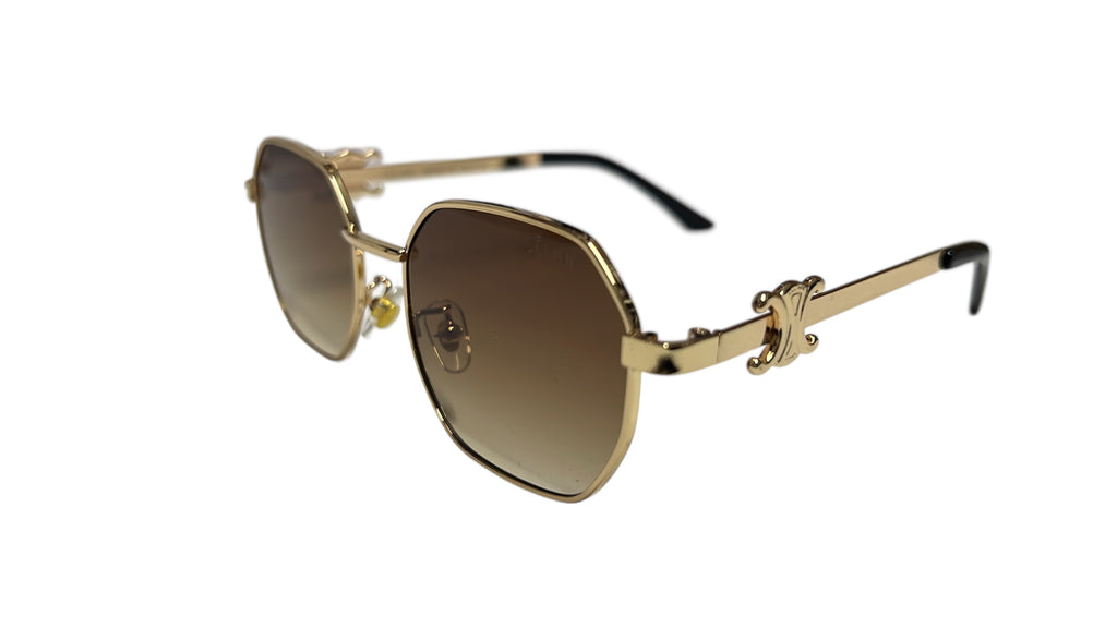 CT Red sunglasses with luxury Temple