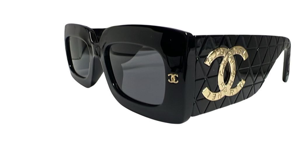 Rectangle Black Sunglasses
