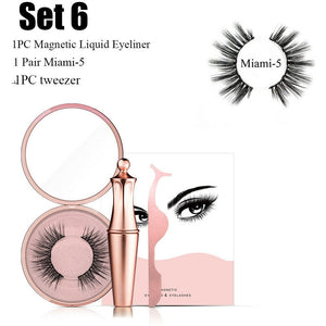 Liquid Magnetic Eyeliner and Eyelash Kit