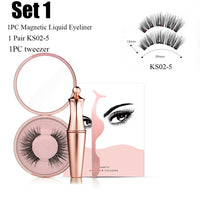 Liquid Magnetic Eyeliner and Eyelash Kit