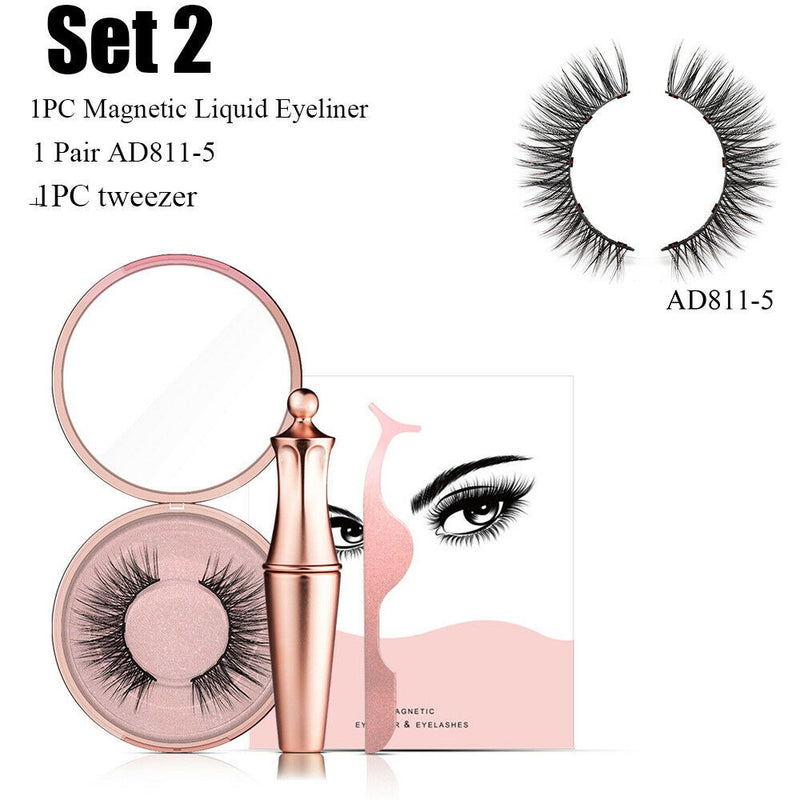 Liquid Magnetic Eyeliner and Eyelash Kit
