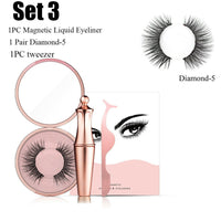 Liquid Magnetic Eyeliner and Eyelash Kit