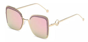 Rose Gold Glitter sunglasses